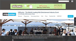 Desktop Screenshot of mipjunior.com